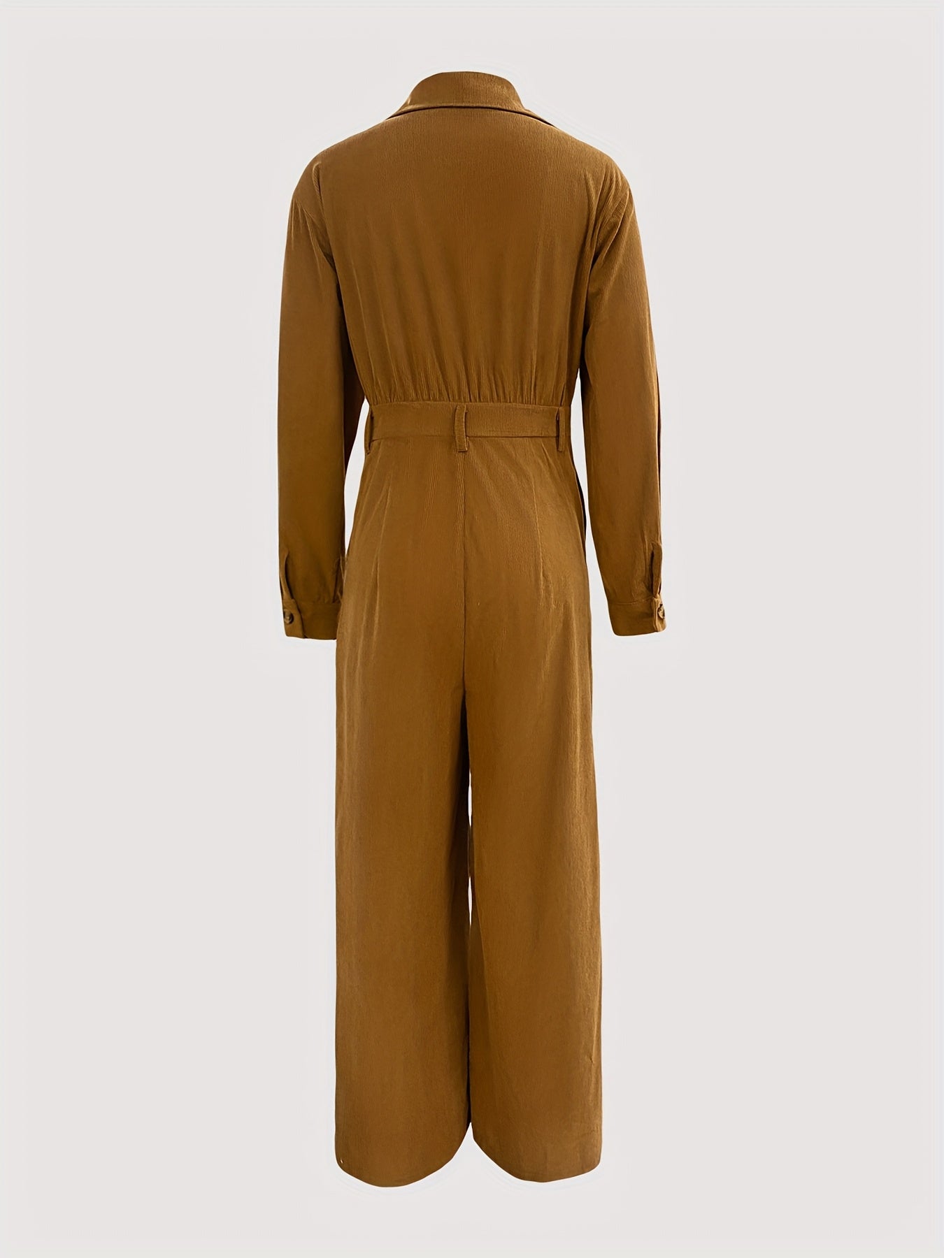 Sandra | Elegante Corduroy Jumpsuit met Knopen