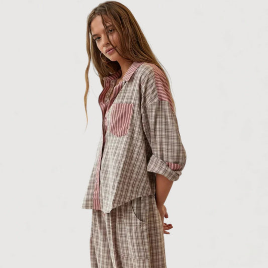 Iris | Luxe Comfortabele Pyjamaset