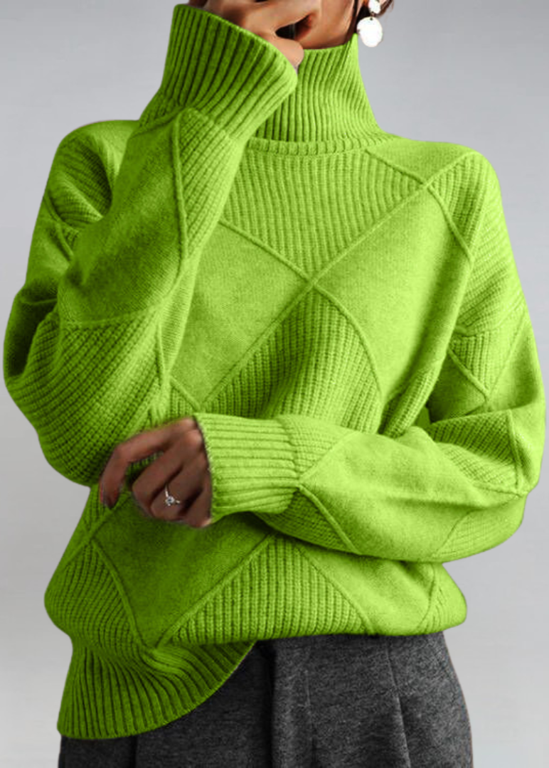 Celine | Warme Coltrui met Luxe Pasvorm