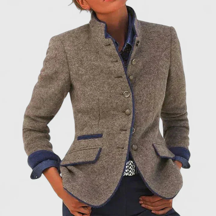 Clara | Elegante Gedetailleerde Damesblazer