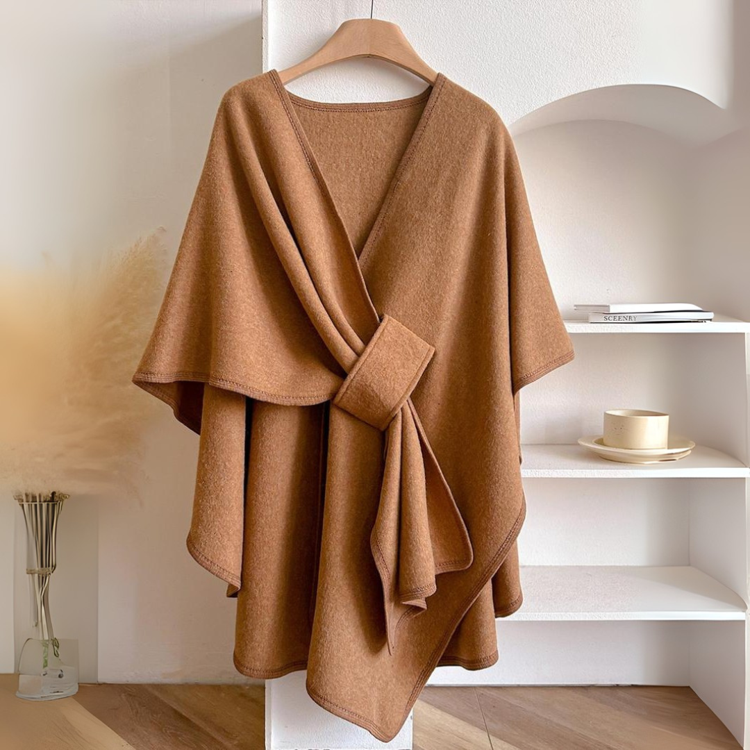 Florence | Luxe Gedrapeerde Fleecesjaal