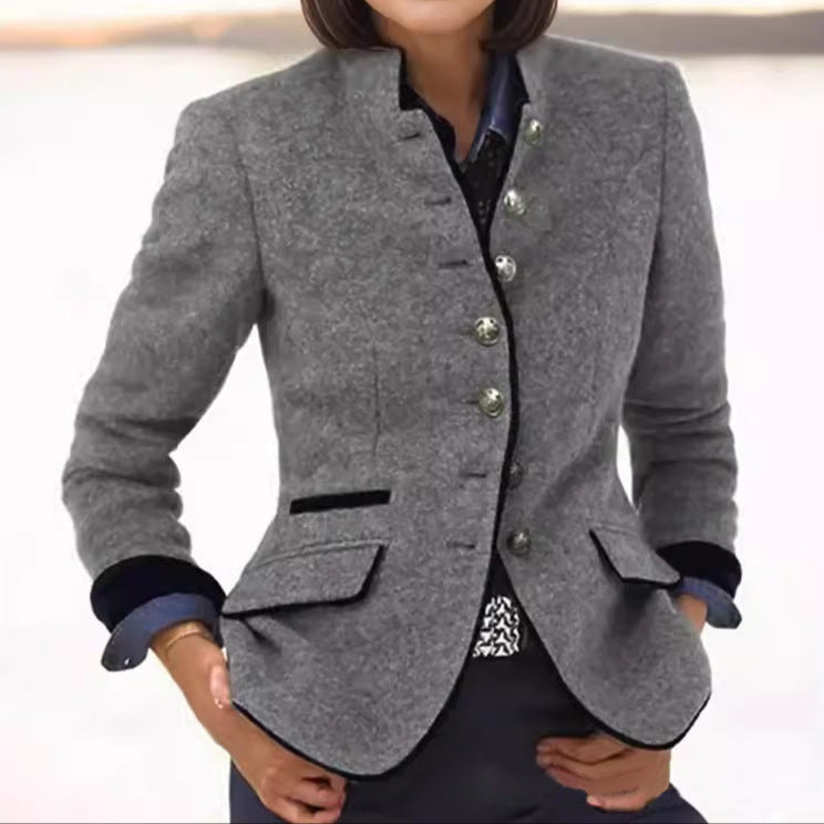 Clara | Elegante Gedetailleerde Damesblazer
