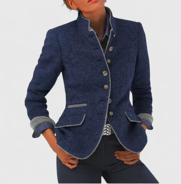 Clara | Elegante Gedetailleerde Damesblazer