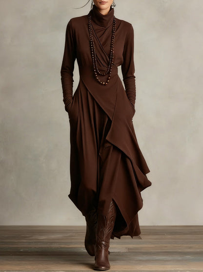 Marisol | Asymmetrische Maxi Tuniekjurk