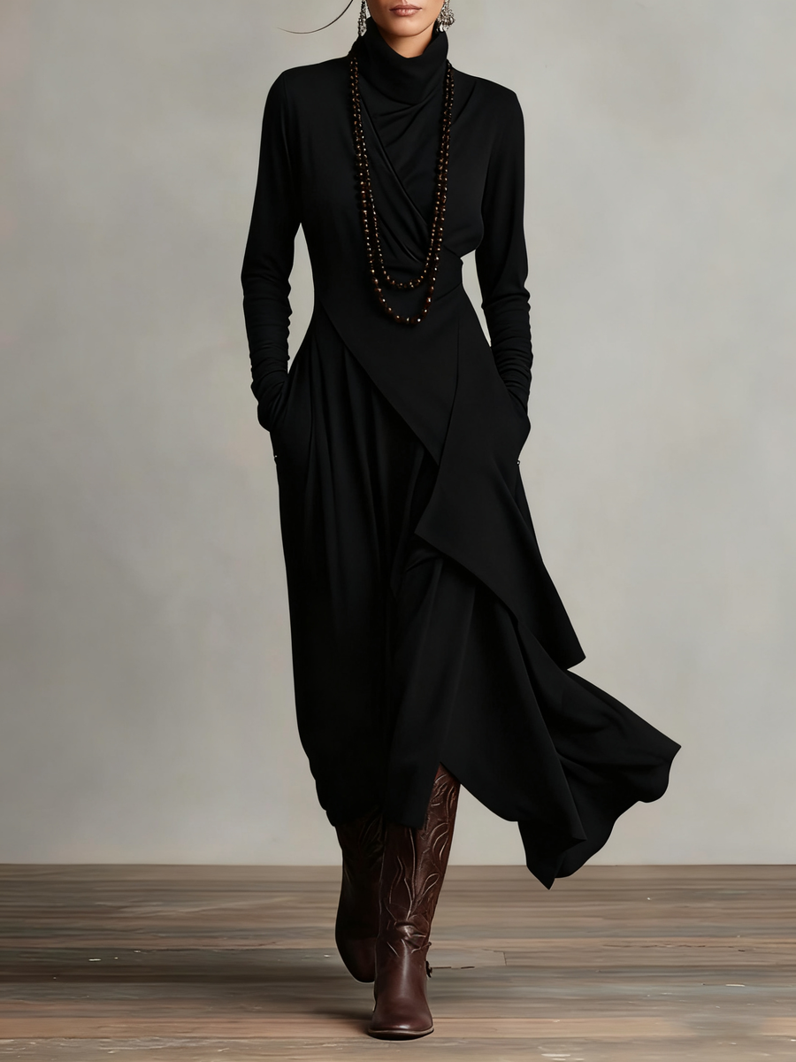 Marisol | Asymmetrische Maxi Tuniekjurk