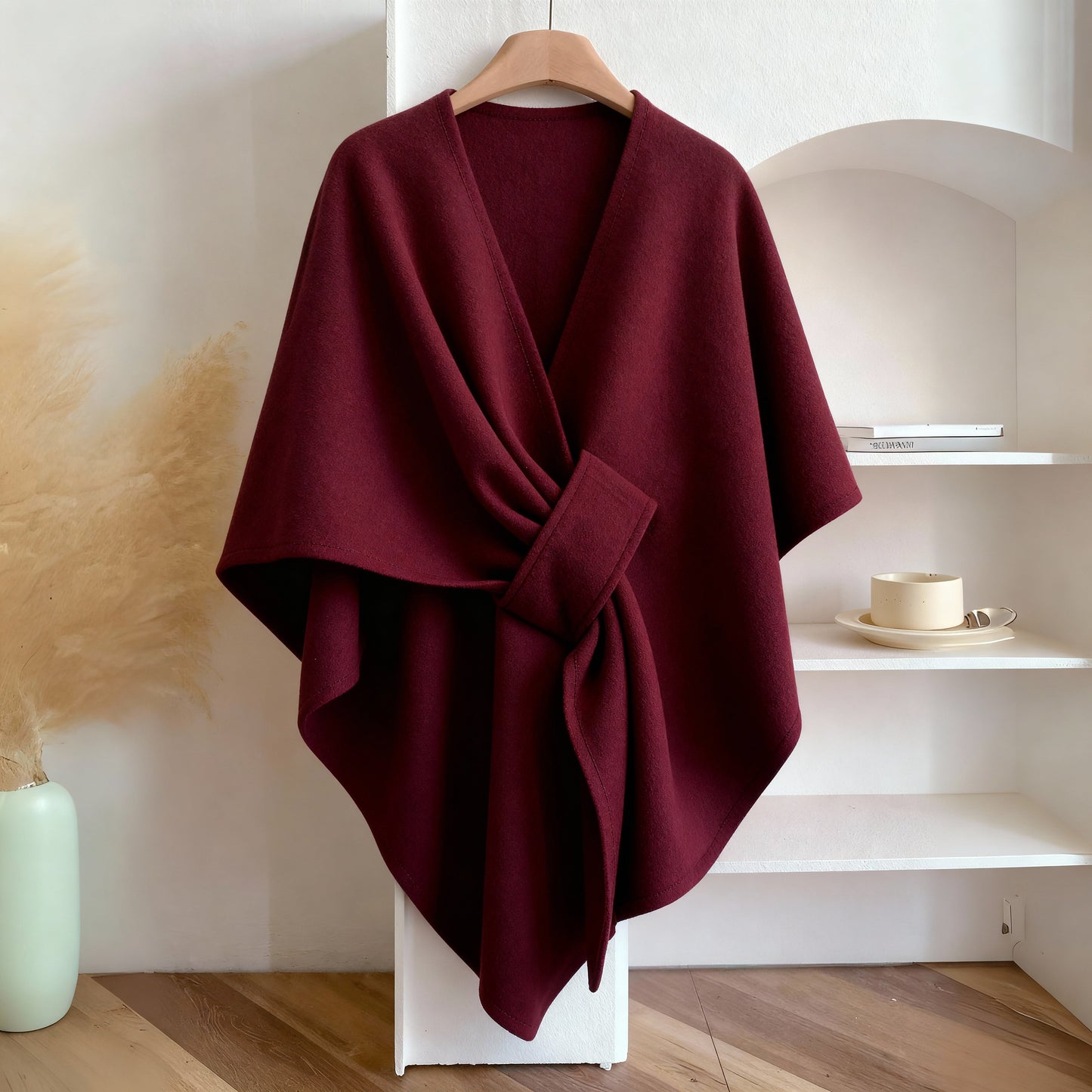 Florence | Luxe Gedrapeerde Fleecesjaal